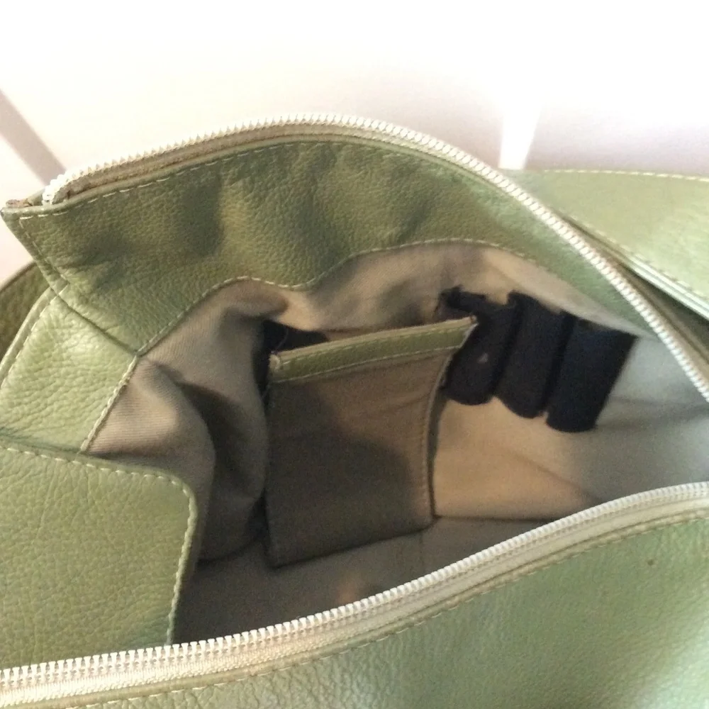 JP Ourse Open Trails Petite leather purse - Kiwi green - Picture 3 of 10